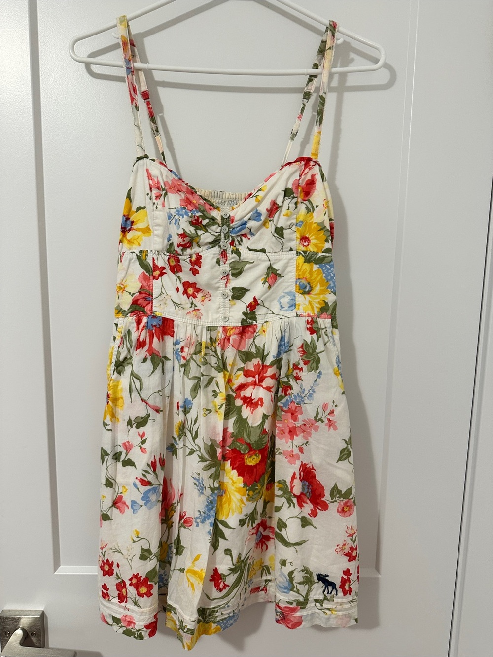 Abercrombie & Fitch Floral Baby Doll Dress Size Medium Women’s